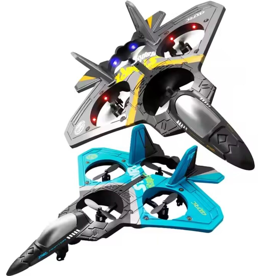 F22 RC Quadcopter Stunt Airplane 2.4G Radio Control Fighter Jet