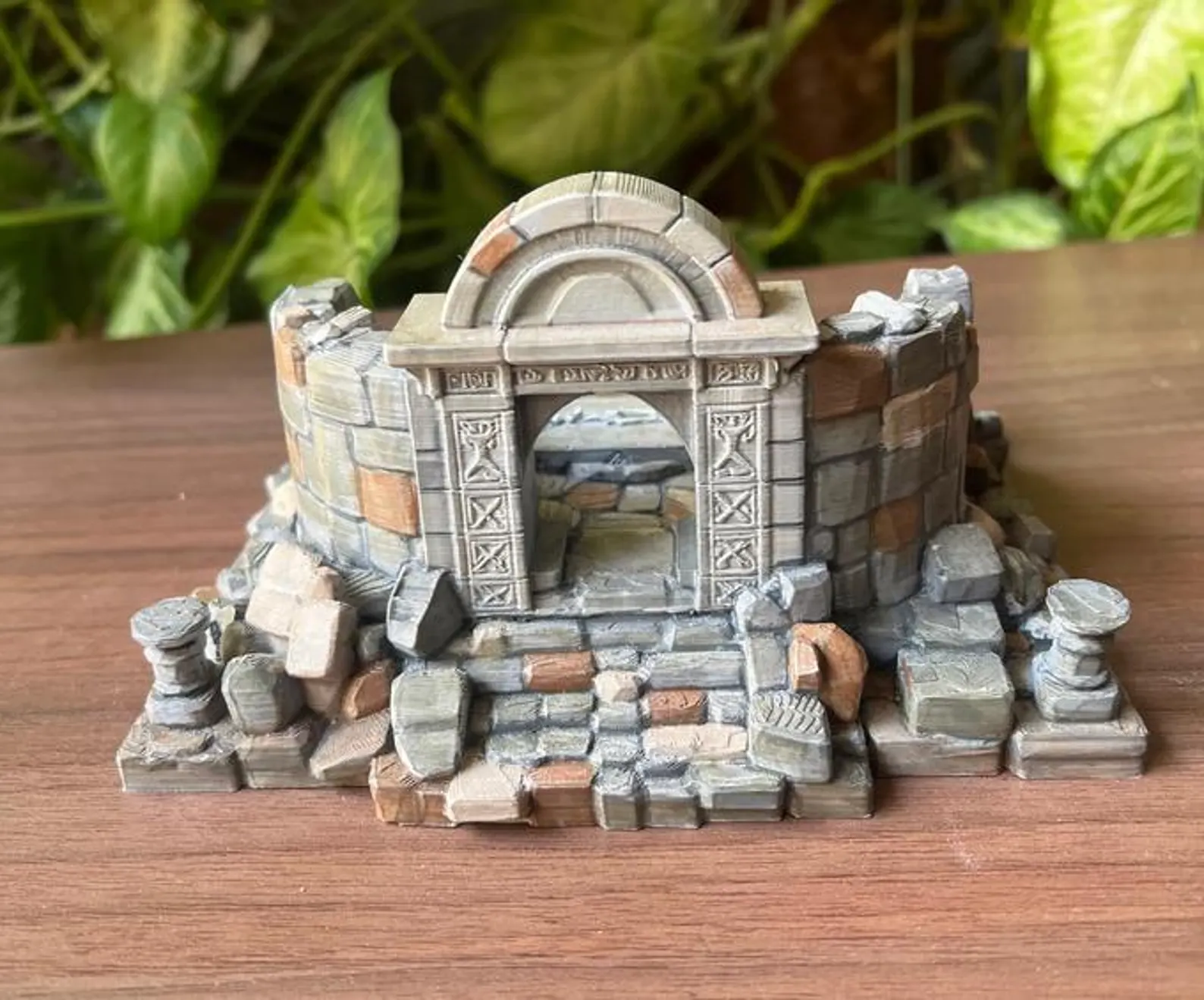 32mm Altar Ruins Terrain STL | Tabletop RPG Wargaming Scenery (Digital Download 3D Print File) - Image 5