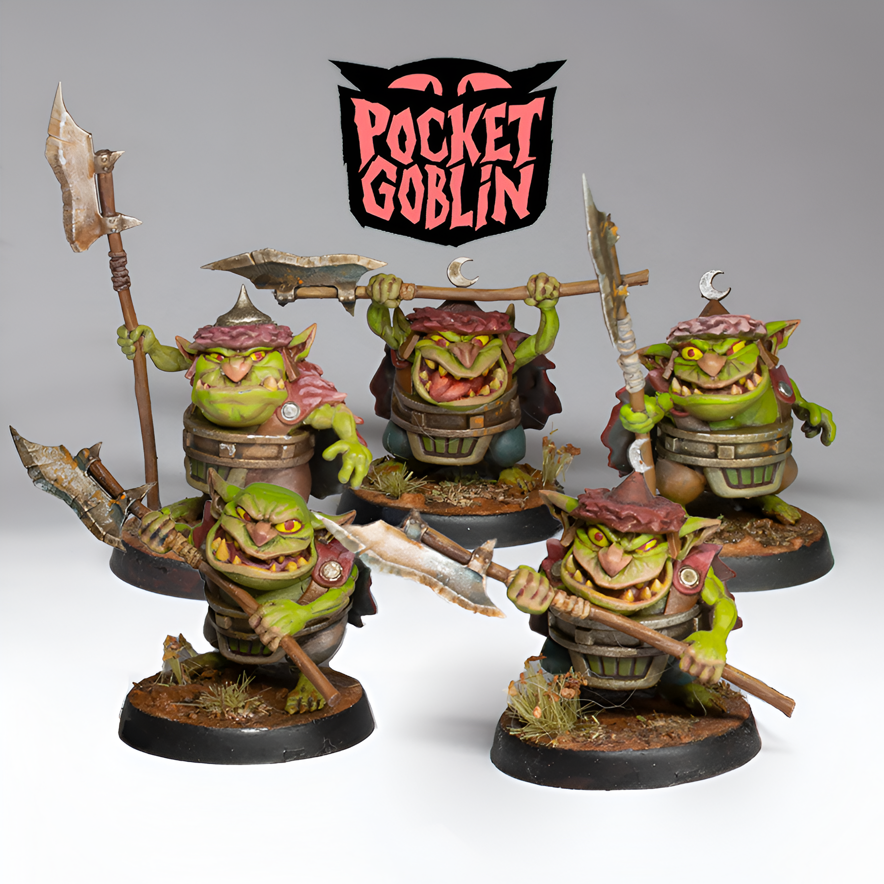 Pocket Goblin Halberd Set